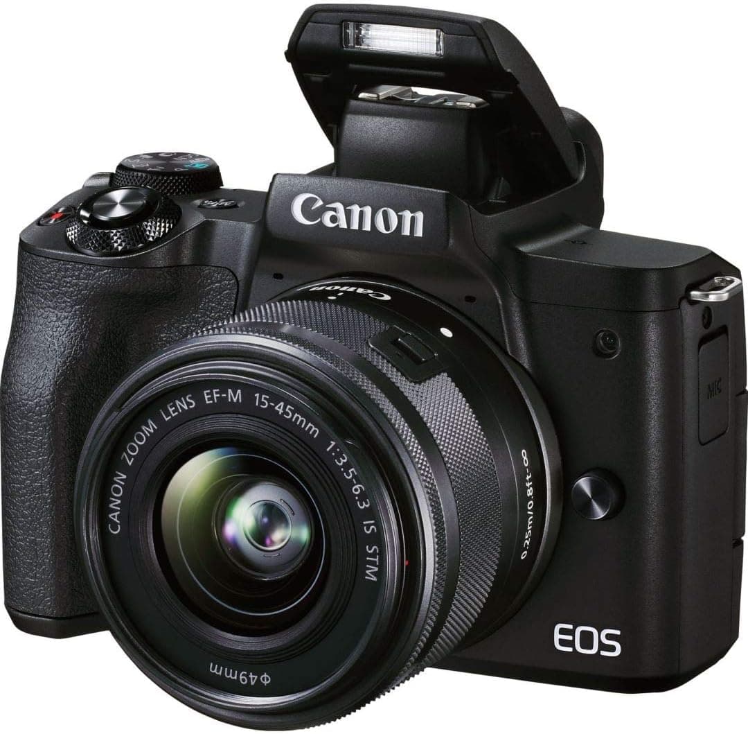 Canon Fotocamera Mirrorless EOS M50 Mark II 15-45 IS STM (Nero) product image
