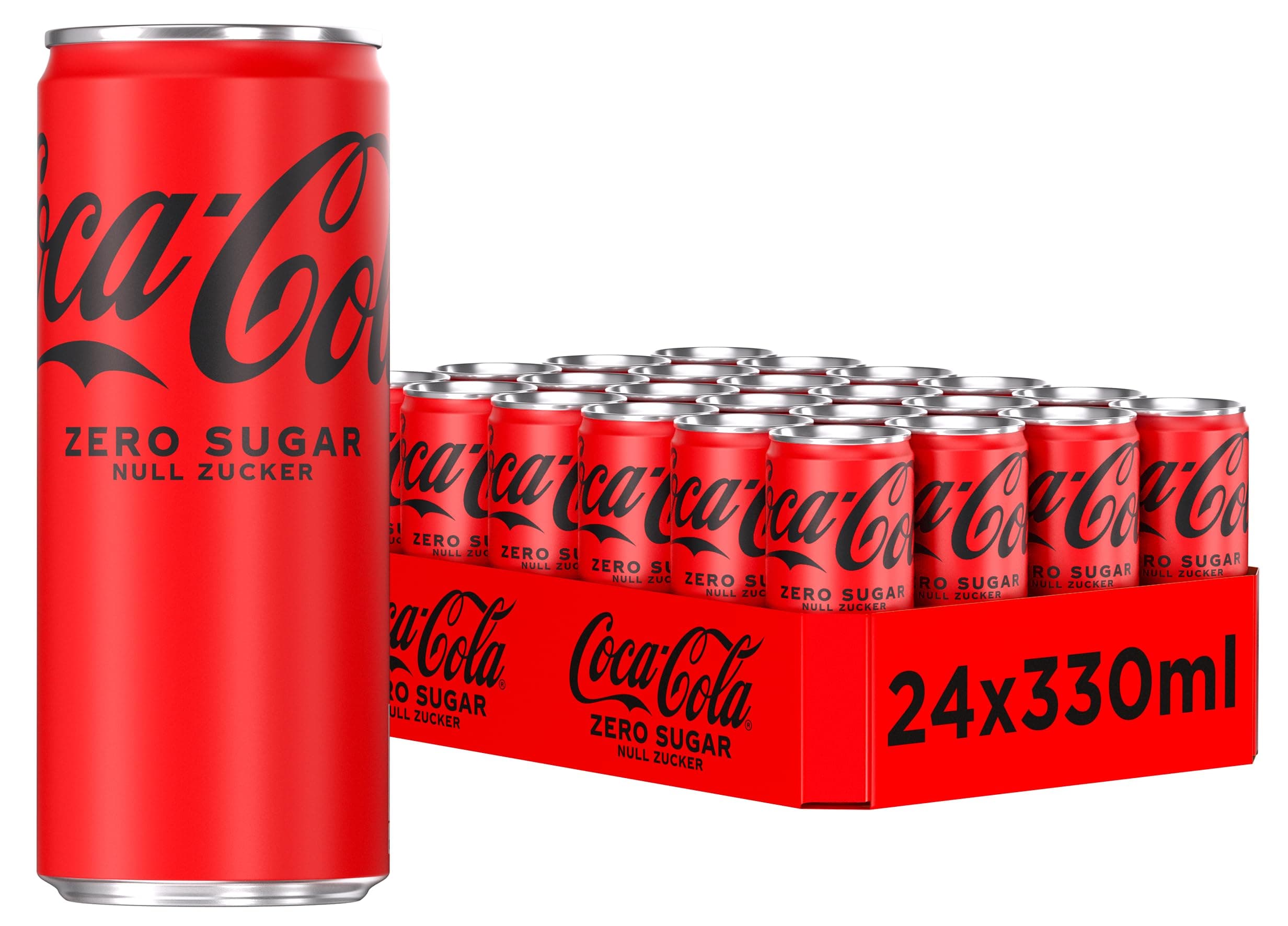 Coca-Cola Zero Sugar - Bevanda rinfrescante contenente caffeina con gusto originale di… product image