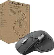 MX Master 4 for Business, Wireless Mouse | Quiet Clicks, 8K DPI, magspeed Scrolling, Logi Bolt… product image