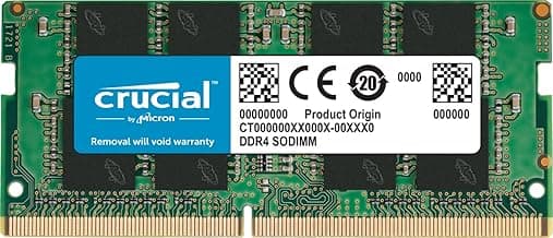 Crucial DDR4 RAM 16GB 3200MHz SODIMM CL22, Laptop Computer Memory, Mini PC (or 2933MHz,… product image
