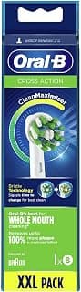 Oral-B Crossaction CleanMaximiser Replacement Heads x 8, Original Refill for Electric Toothbrush product image