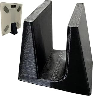 Weight Scale Holder, Bathroom Scale Holder Space-saving U-shaped Storage Stand For Home, Black… product image