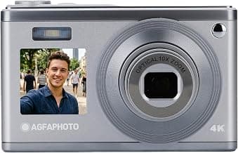 AGFA PHOTO Realishot DC9200 - Appareil Photo Numérique Compact, 24 MP, Vidéo 4K, Zoom Optique… product image