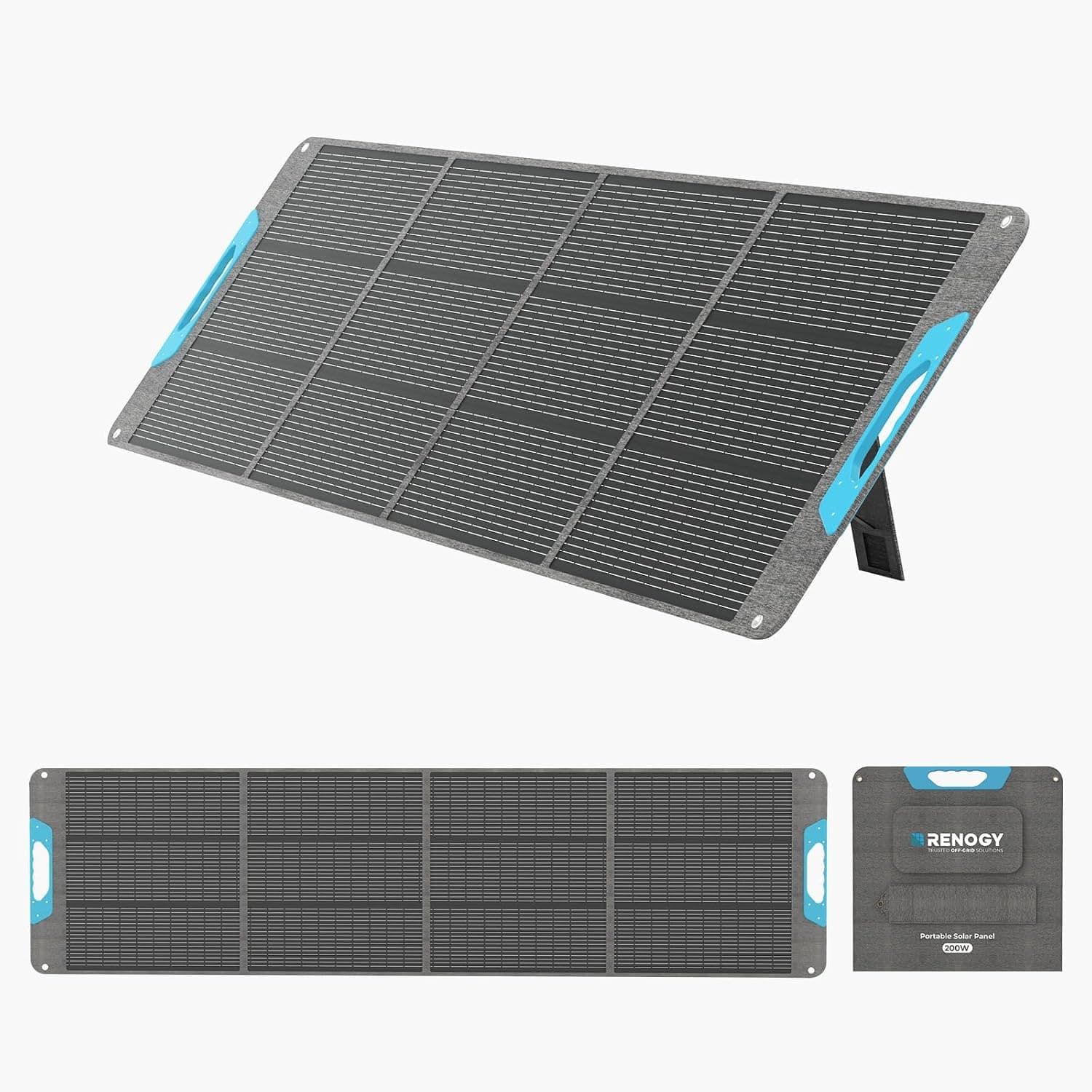 Renogy 200W Portable Solar Panel, IP65 Waterproof Foldable Solar Module Power Backup, Solar… product image