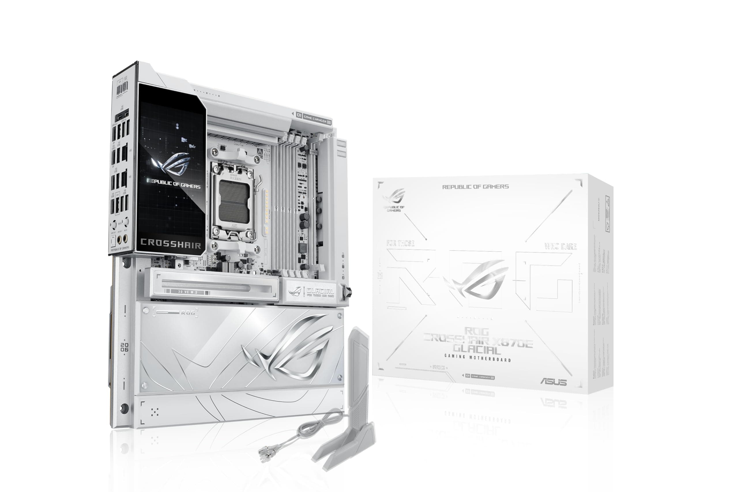 ASUS ROG Crosshair X870E Kühler, AMD E-ATX Motherboard, 24+2+2 Leistungsphasen,… product image