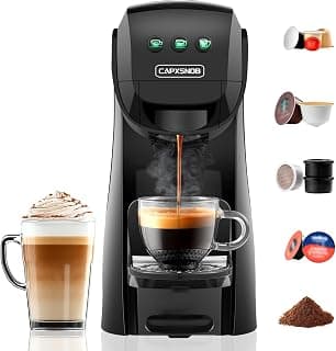 Warriors1 5 in 1 Pod Coffee Machines for Nespresso Original, Dolce Gusto, Lavazza A Modo Mio,… product image