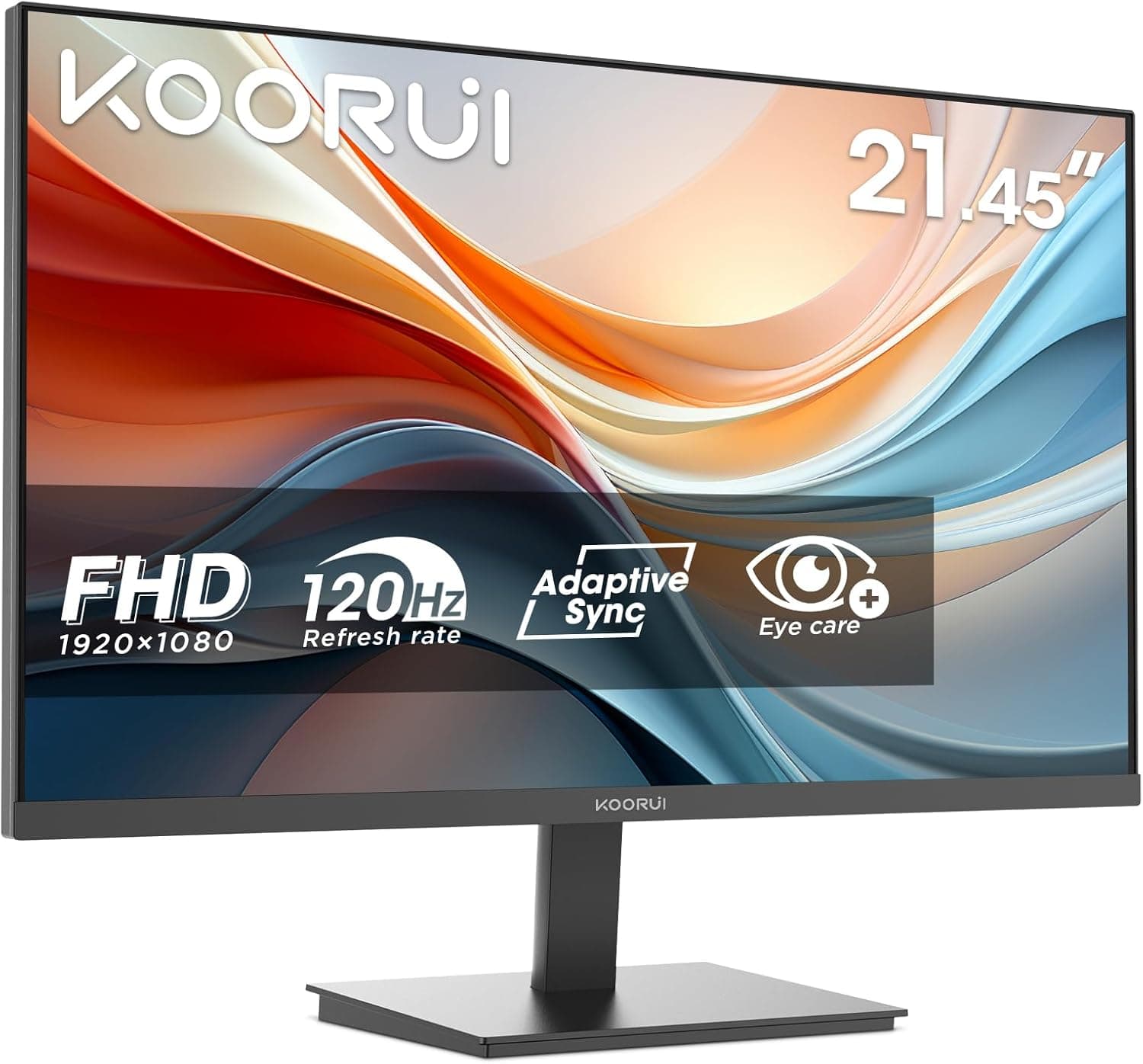 KOORUI E2212H 22 Inch FHD Monitor, Gaming 120Hz, VA Computer Monitors, 1080P Pc Screen,… product image