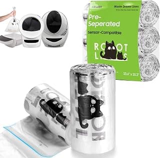 150 Pack Cat Litter Box Robot Model 5/4/3 Waste Bags, Automatic Litter Box Liners… product image