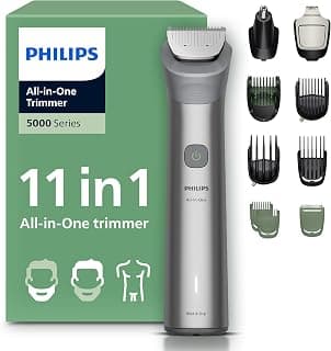 Multigroom Series 5000 All-in-One 11-Piece Beard Trimmer and Hair Trimmer for Face, Head and… product image