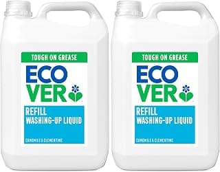 Washing Up Liquid Refill, Washing Up Soap, Tough on Grease and Grime, Fresh Camomile &… product image