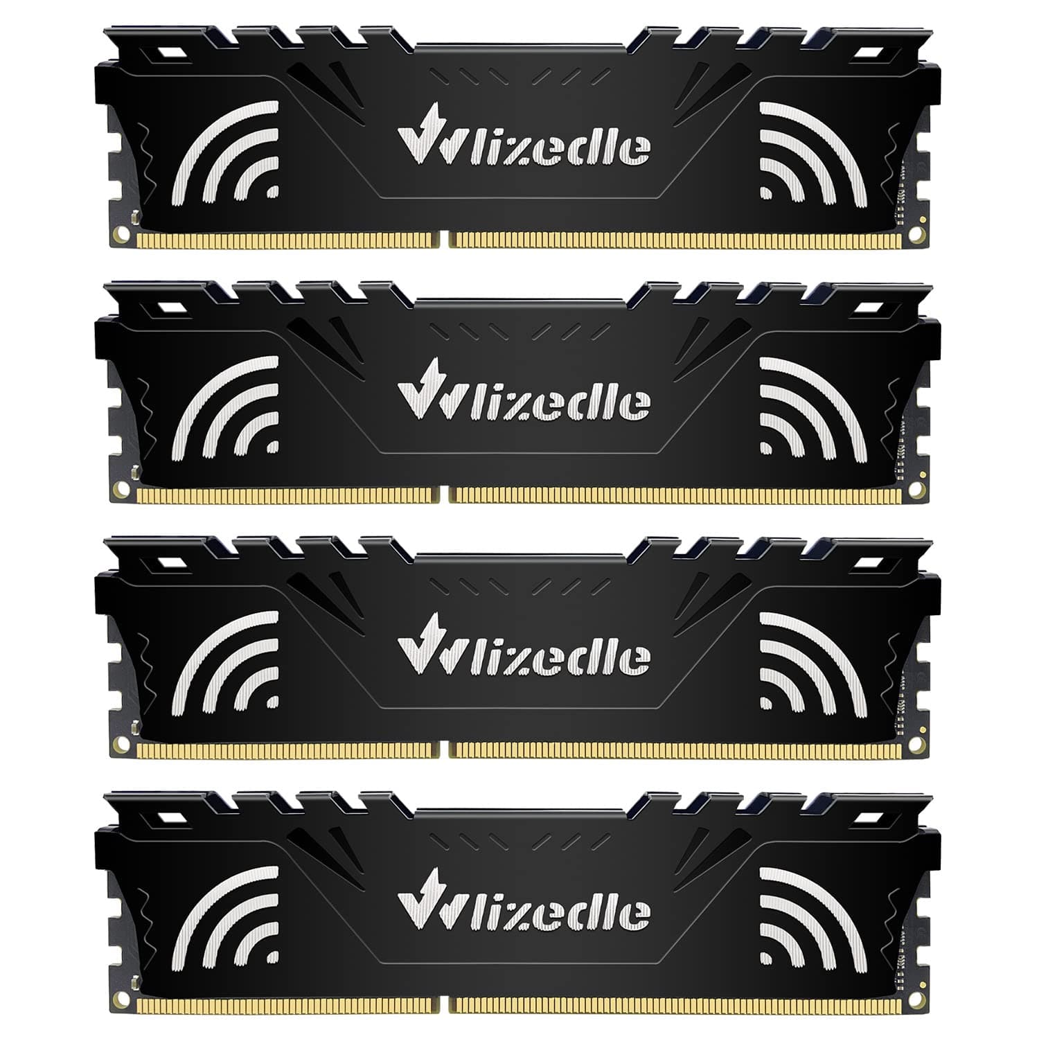 Wlizedle DDR3 Desktop Memory RAM 32GB Kit (4x8GB) 1600MHz CL11 UDIMM, PC Arbeitsspeicher… product image