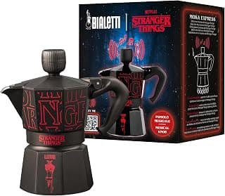 Bialetti Moka Express Stranger Things 3 Cups Musical Knob with USB-C Charging Function Not… product image