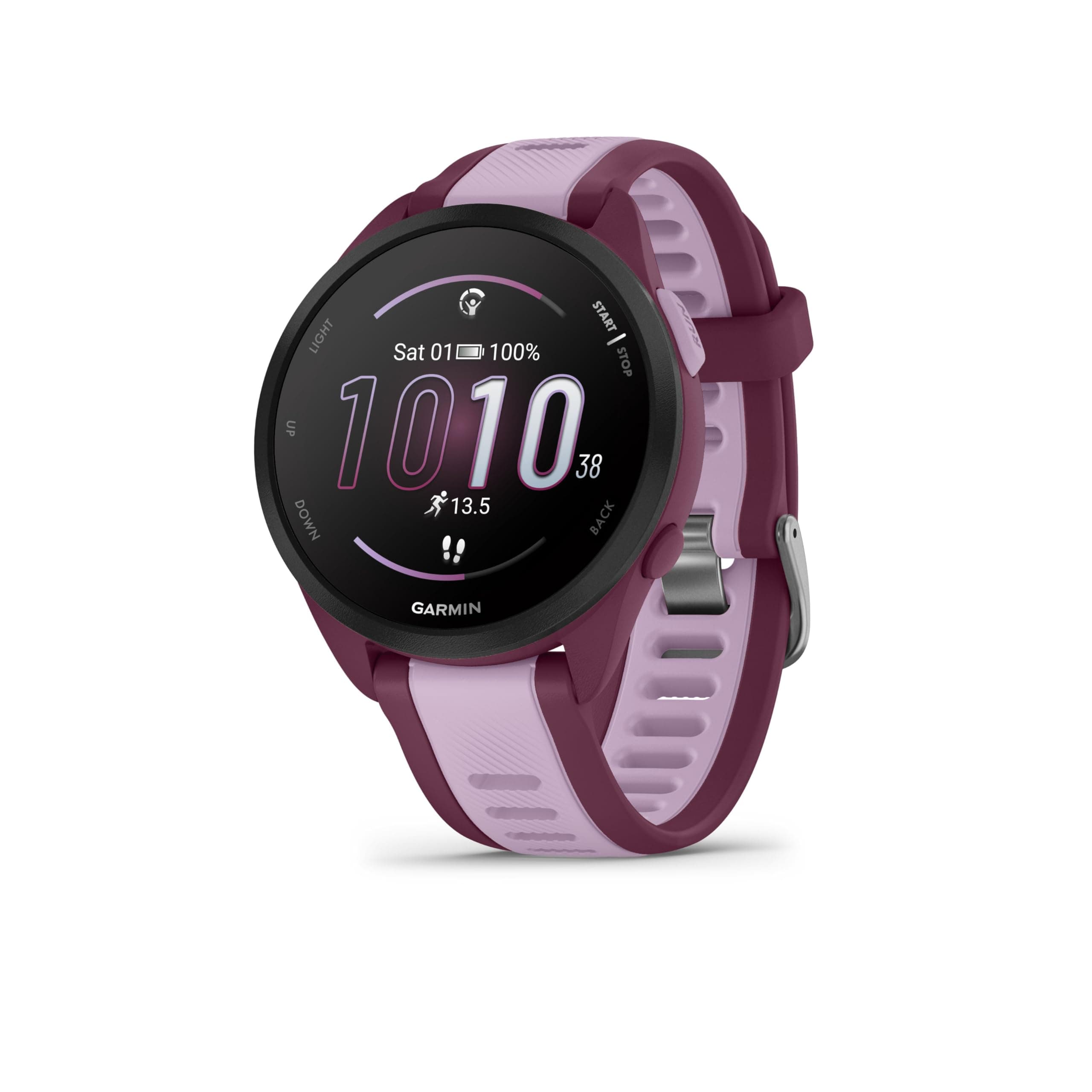 Garmin Forerunner 165 Music, 43 mm, GPS-Laufuhr, Beere product image