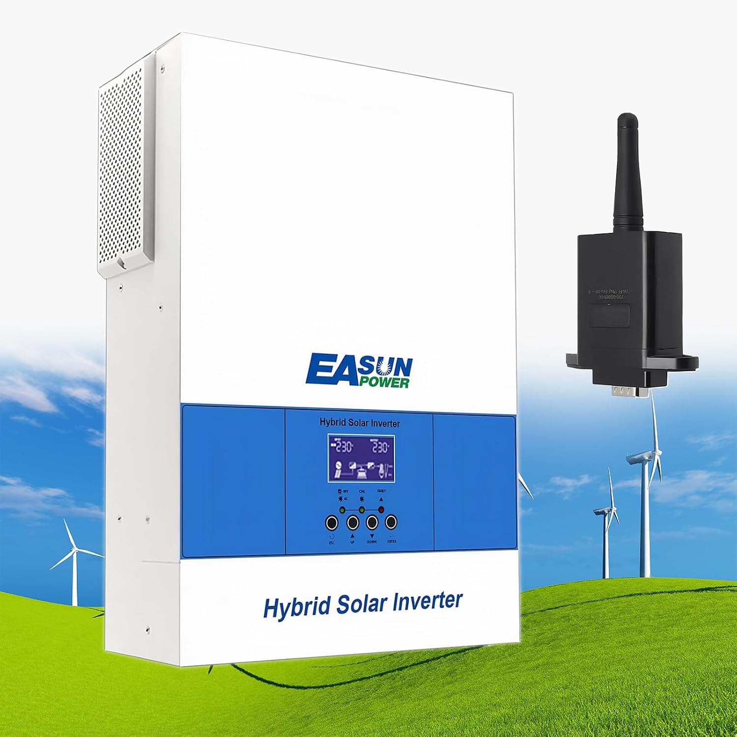 6200W DC 48V do AC 230V Solar Hybrid Inverter, Pure Sine Wave off Grid Hybrid Inverter,… product image