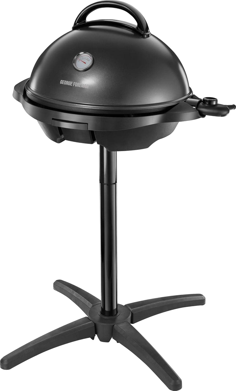 George Foreman 2 in 1 electric barbecue: Stand & table grill (indoor & outdoor use, balcony &… product image