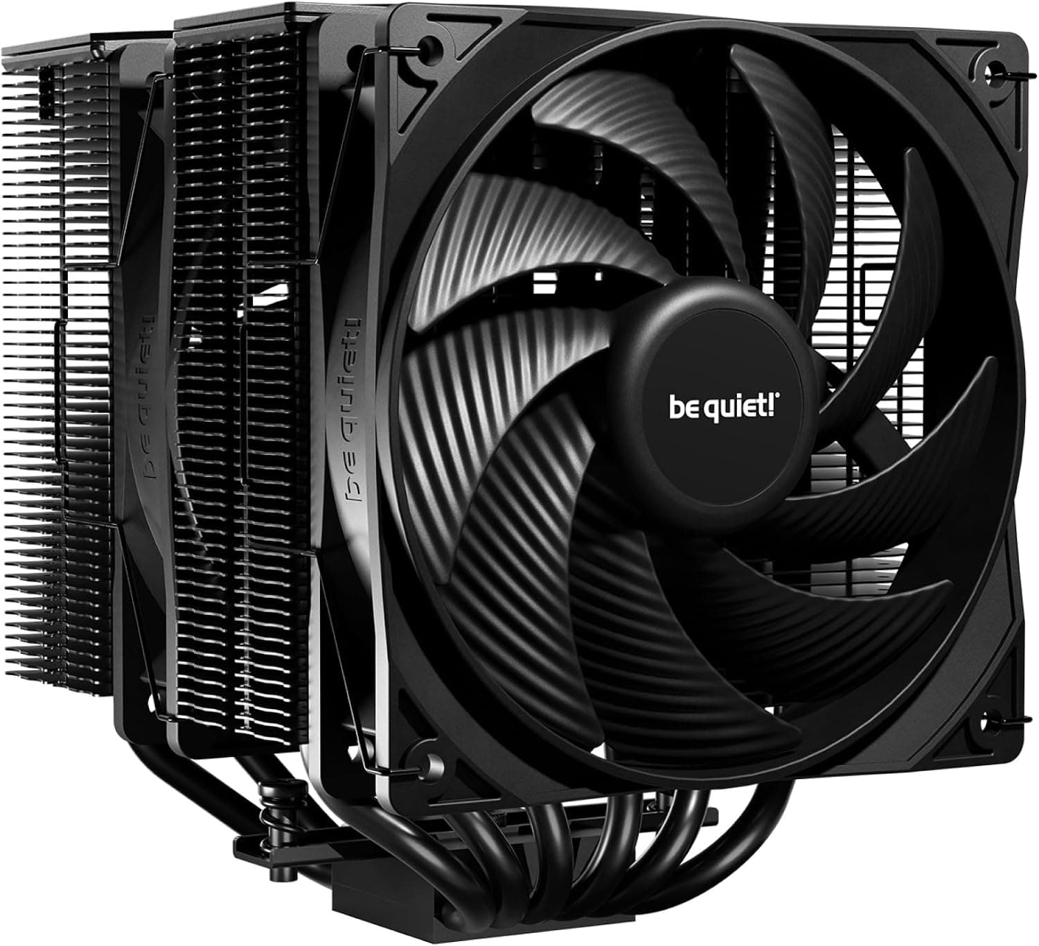 be quiet! Pure Rock Pro 3 Black Air Cooler, Impressively High Cooling Performance, 6 Black 6… product image