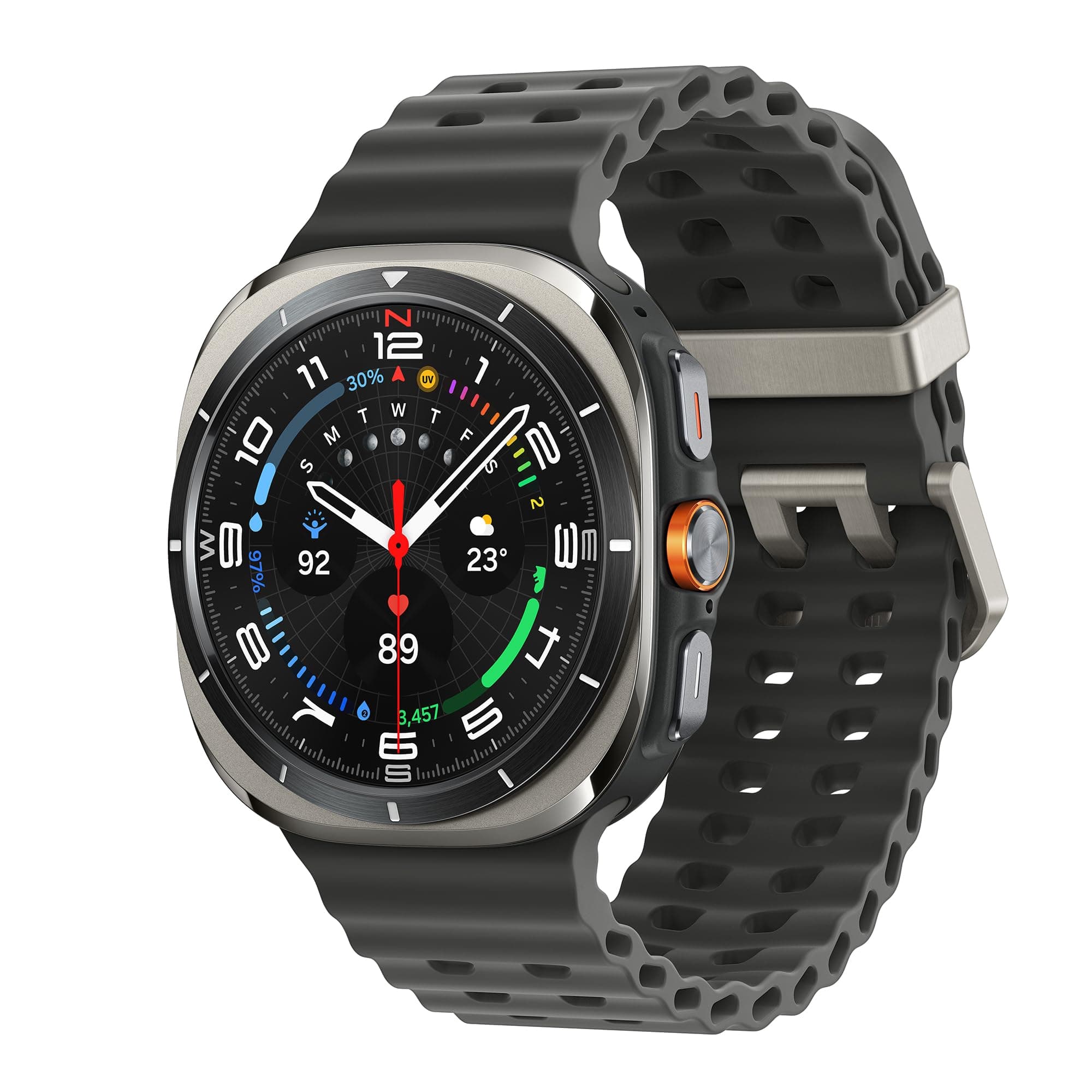Samsung Galaxy Watch Ultra (2025), AI Smart Watch, Marine Band, Titanium Casing, Cushion… product image