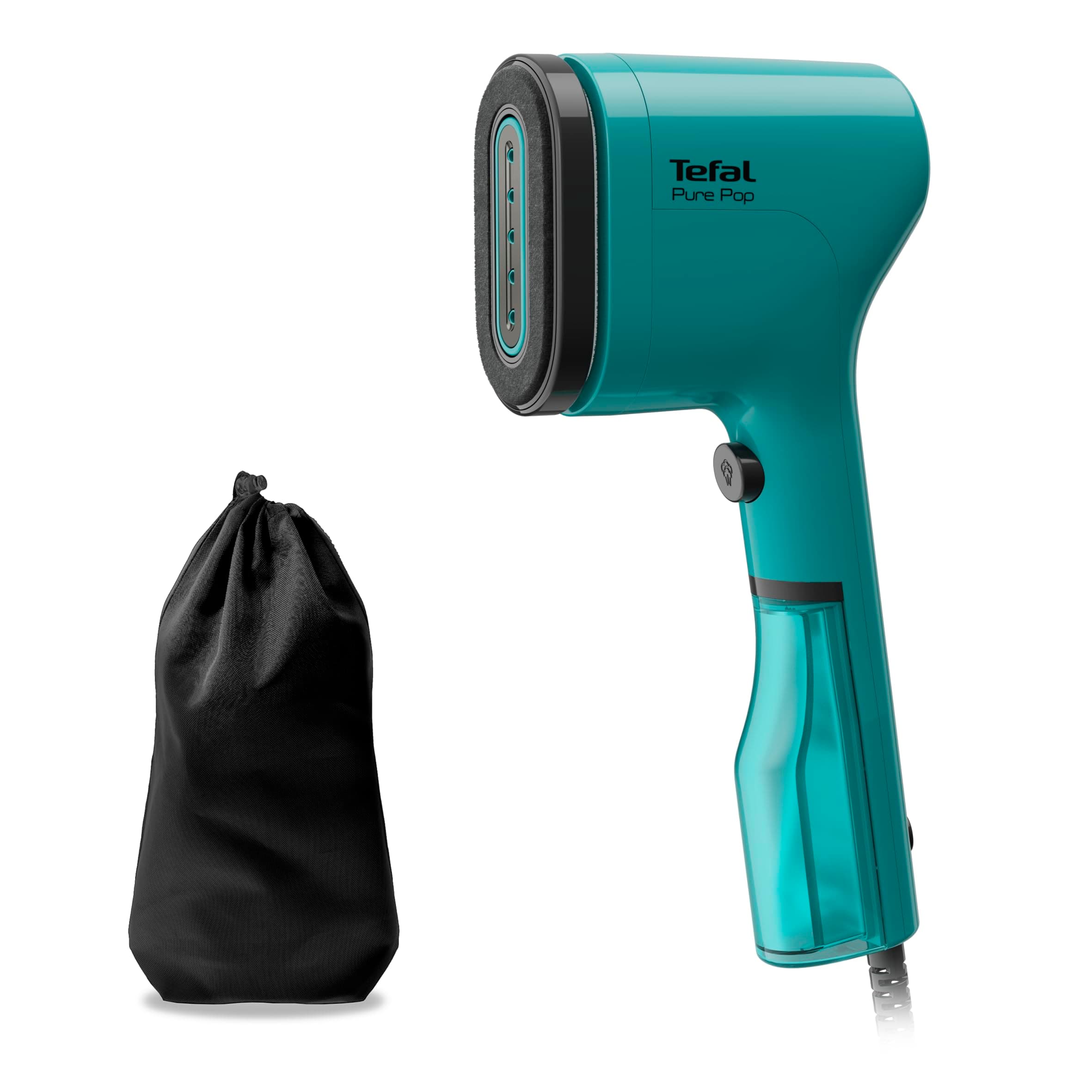 Tefal Pure Pop Slim Handheld Clothes Steamer, No Ironing Board Needed, Ready to Use in 15… product image
