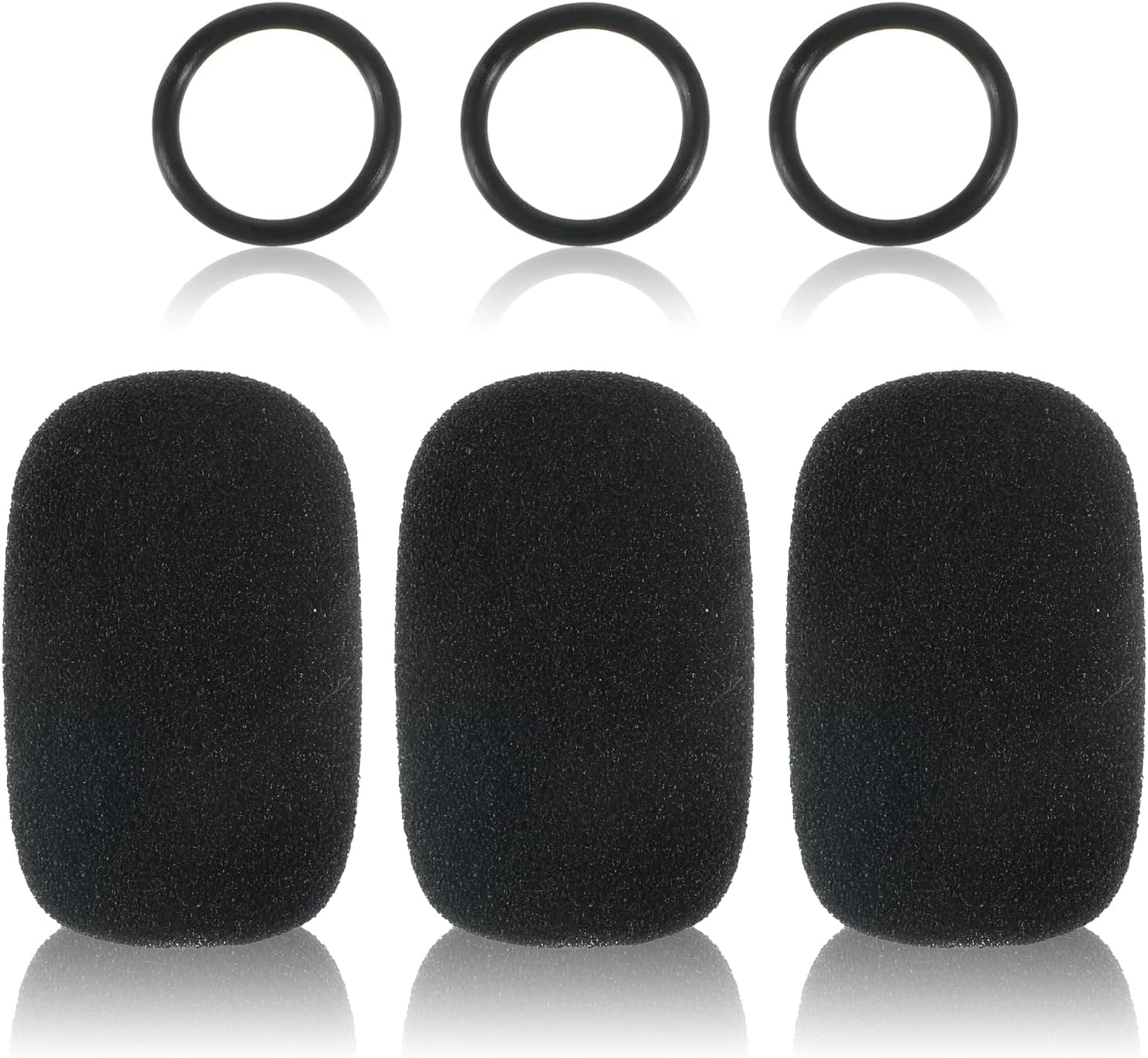 Microphone Cover for Bose 20 Aviation Headset, 3 Pack Microphone Foam Covers, Mic Pop Filter,… product image