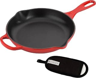 Signature Cast Iron Roasting and Serving Pan 23 cm Cherry Red & Le Creuset Handle Cover… product image