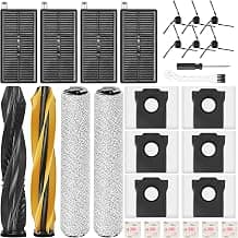 28 Pack Replacement Parts for Dreame Aqua10 Ultra | Includes 2 main brushes,2 roller mops,4… product image