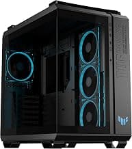 TUF Gaming GT502 Horizon ARGB Dual Chamber PC Case, Panoramic Design, 4 Pre-Installed ARGB… product image