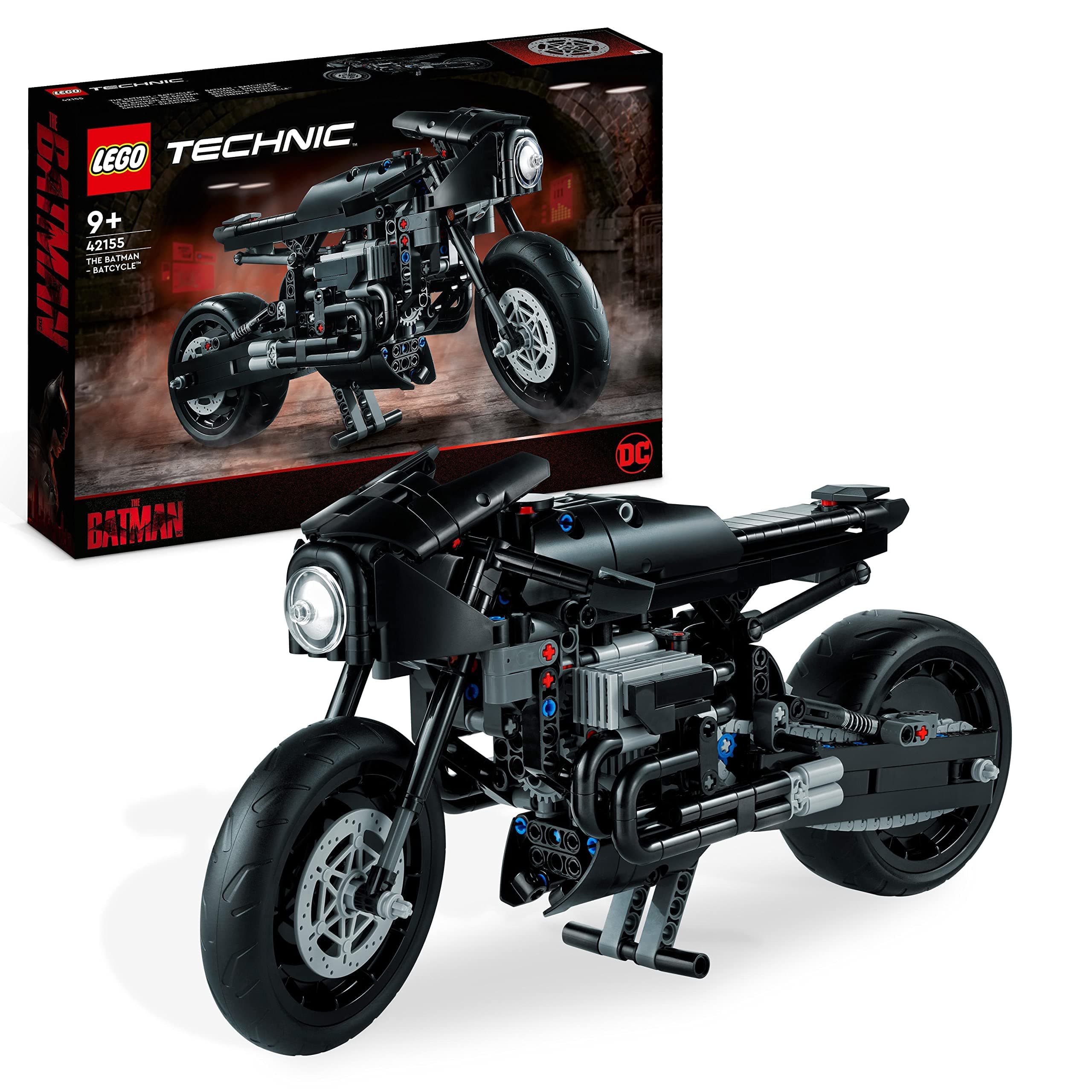 LEGO Technic THE BATMAN - BATCYCLE, Motorcycle Collectible Toy, 2022 Movie Superhero… product image
