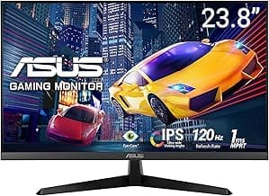 ASUS VY249HGR 24 Zoll Full HD IPS 120Hz Eye Care Monitor | 1ms MPRT, AdaptiveSync, GameFast… product image