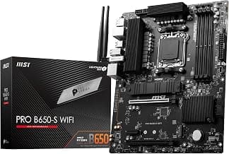 PRO B650-S WiFi V1 Motherboard, ATX - Supports AMD Ryzen 9000/8000 / 7000 Series Processors,… product image