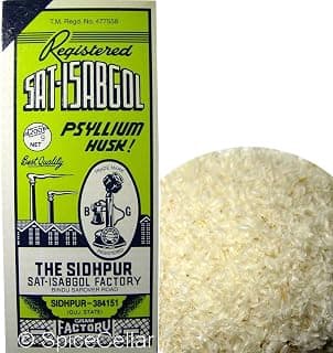 Sat-Isabgol (Psyllium husk)Natural Laxative - Great Remedy for Constipation, Diarrhoea &… product image
