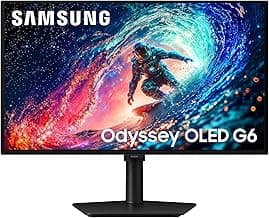 Odyssey G6 27 Inch G61SH QHD QD-OLED 240 Hz Gaming Monitor | 1440p PC Screen, Response Time… product image