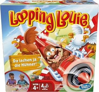 Hasbro Gaming Looping Louie, lustiges Gesellschaftsspiel für 2 bis 4 Spieler ab 4 Jahren und… product image