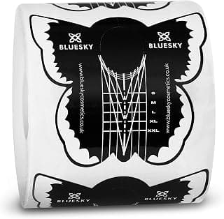 Bluesky Nail Forms for Nail Extensions, Builder Gel, Poly Gel, Gum Gel, Acrylic, Nail Art,… product image