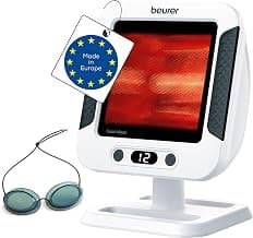Beurer IL 60 Infrarot-Wärmestrahler, wohltuende Wärme bei Erkältung und Muskelverspannung,… product image