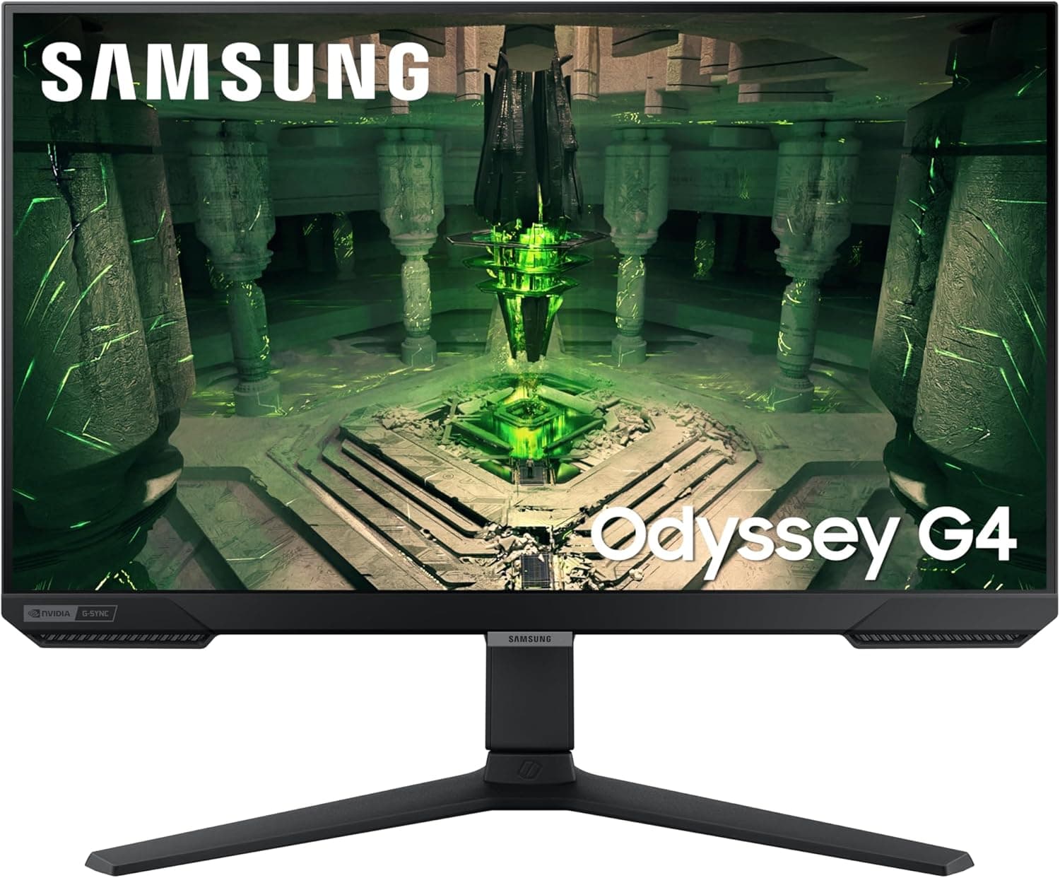Samsung Odyssey G4 LS27BG400EUXXU 27 Inch 240 Hz 1 ms IPS Full HD Gaming Monitor - 240 Hz, 1… product image