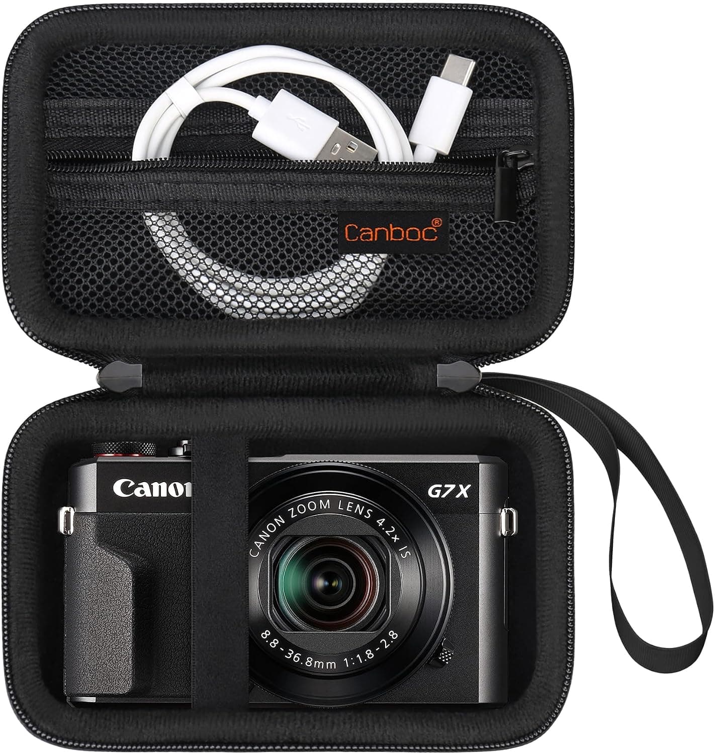 Carrying Case for Canon PowerShot G7 X Mark III/ G7X Mark II Digital 4K Vlogging Camera, Point… product image