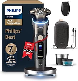 Philips elektrischer Rasierer i9000 Prestige Ultra für Herren, Nass- und Trockenrasur,… product image