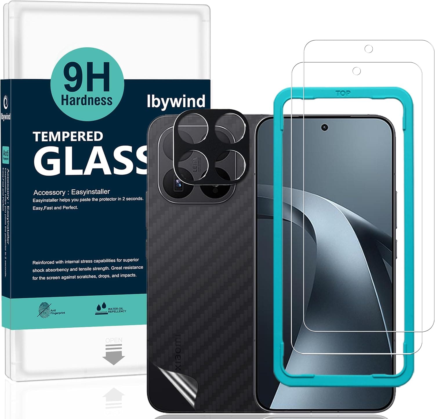for Xiaomi 17T Pro 5G Screen Protector,2-Pack,9H Hardness Tempered Glass with Camera Lens… product image