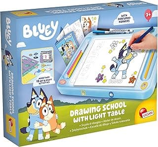 Lisciani - BLUEY Drawing School - Educational Drawing Kit for Children from 3 Years - A4 Light… product image