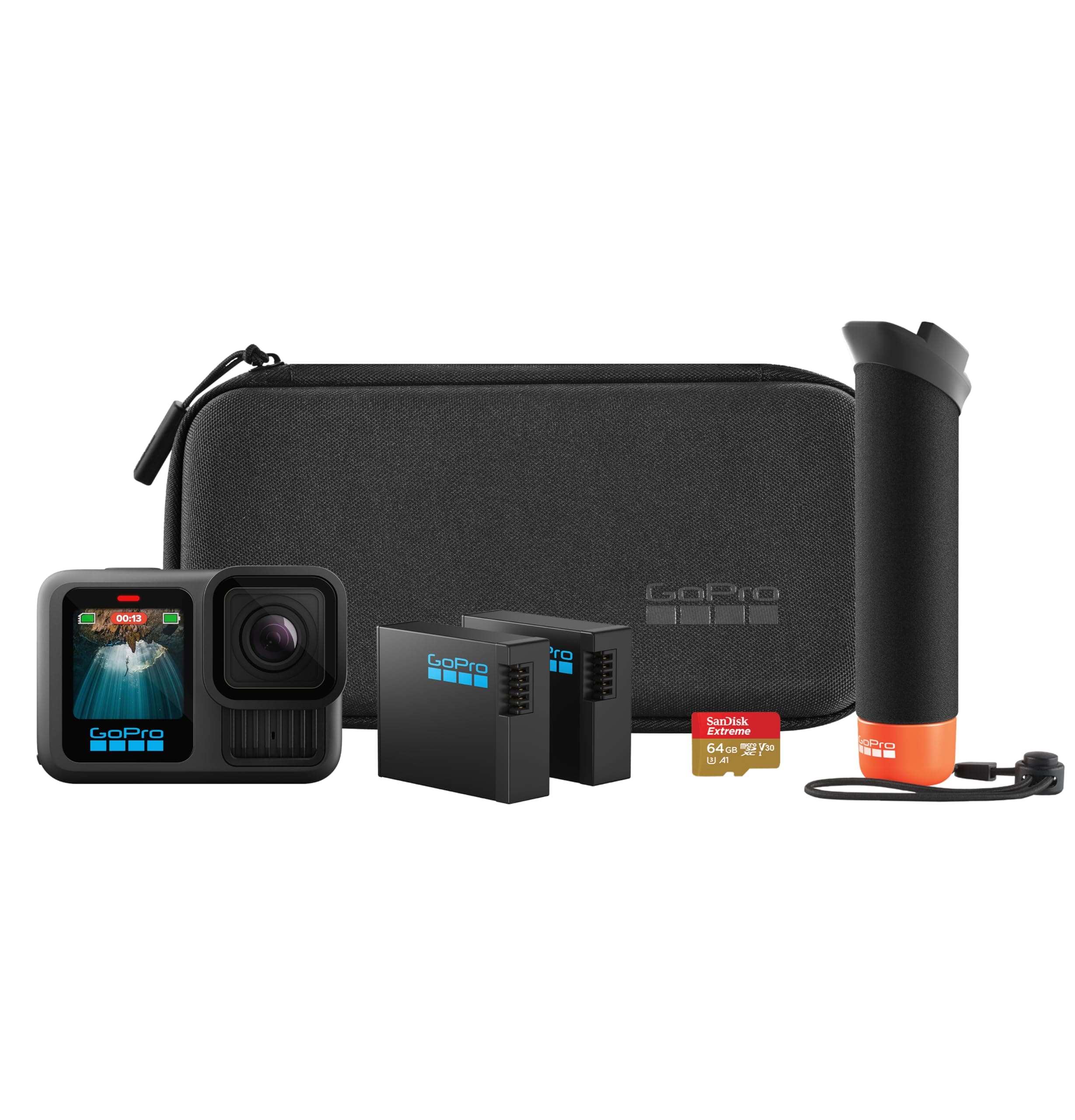 GoPro HERO13 Black Zubehörpaket – enthält den Handler (schwimmender Handgriff), 2… product image