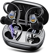 Wireless Earbuds, Bluetooth 5.3 Headphones with 4 ENC Noise Canceling Mic, 50H Stereo Dual LED… product image