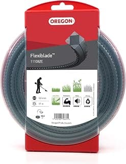Oregon Gezähnt Nylon Mähfaden 3mm, 3,0 mm x 37 m (111082E) | Für hohes Gras, Unkraut, Rasen… product image