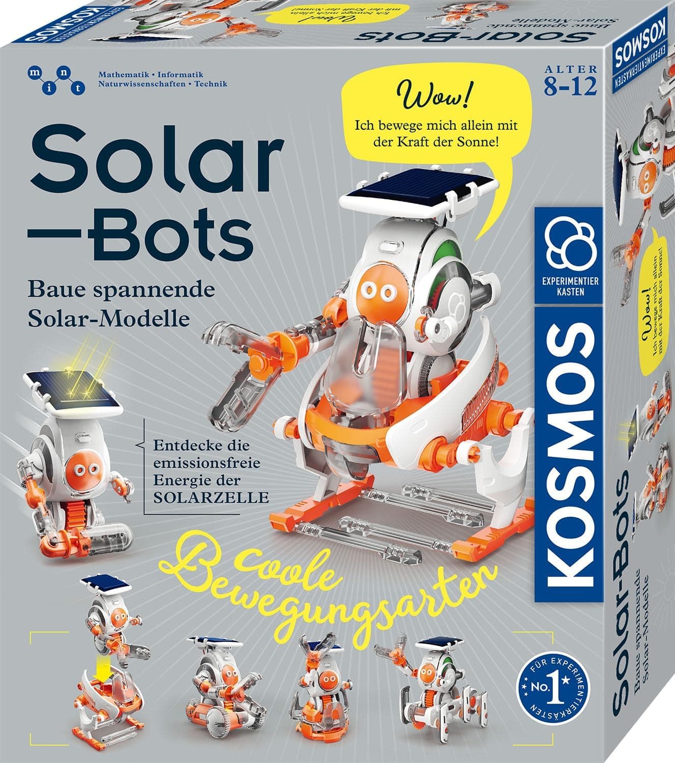 Kosmos 621247 Solar Bots, Construction of 8 Solar Models, Building Kit for Solar Robot with… product image