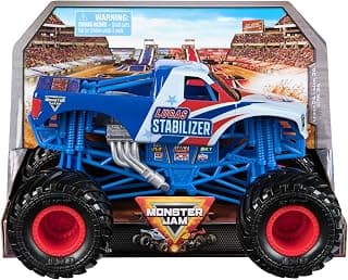 Monster Jam Official Lucas Stabilizer Monster Truck Collectible 1:24 Scale Diecast Vehicle… product image