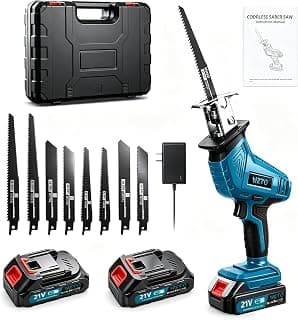 Reciprocating Saw,21V Cordless Sawes,0-4000 RPM Variable Speed Reciprocating Saws, Electric… product image