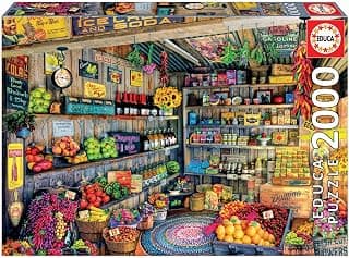 Borrás 17128 Animated and Comic Drawings Educa Borras The Farmers Market 2000 Piece Jigsaw… product image