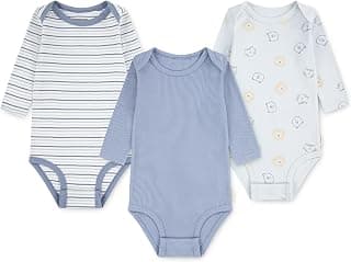 HUGGIES Jungen Huggies Long Sleeve Bodysuits 3-pack Body 3er Pack (3er Pack) product image