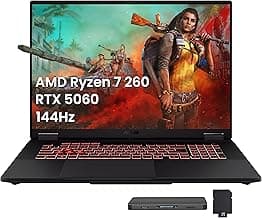TUF A18 18" WUXGA 144Hz Gaming Laptop, AMD Ryzen 7 260, NVIDIA GeForce RTX 5060, 16GB DDR5,… product image