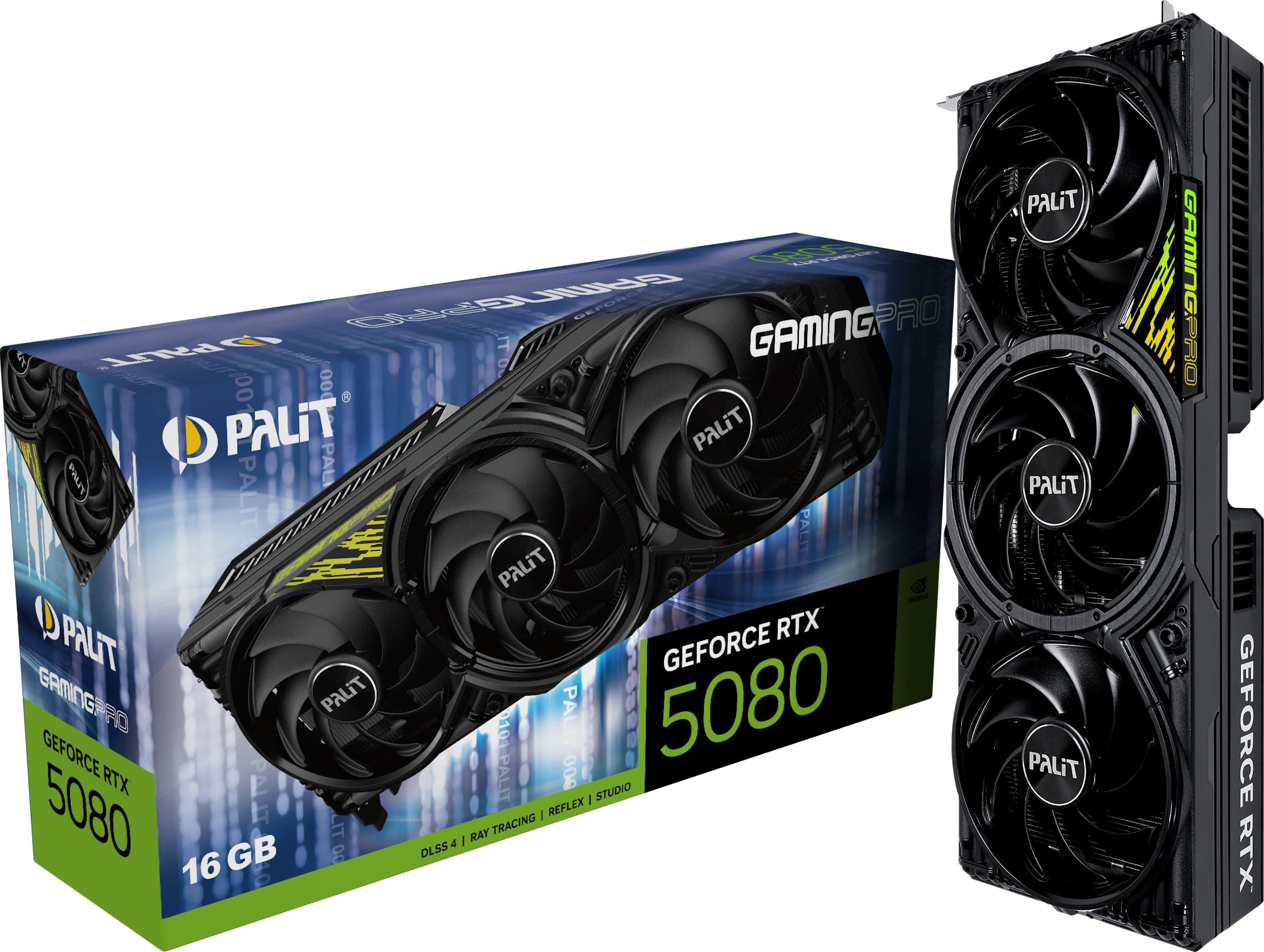 Palit GeForce RTX 5080 GamingPro V1 16 GB GDDR7 Gaming Scheda grafica product image