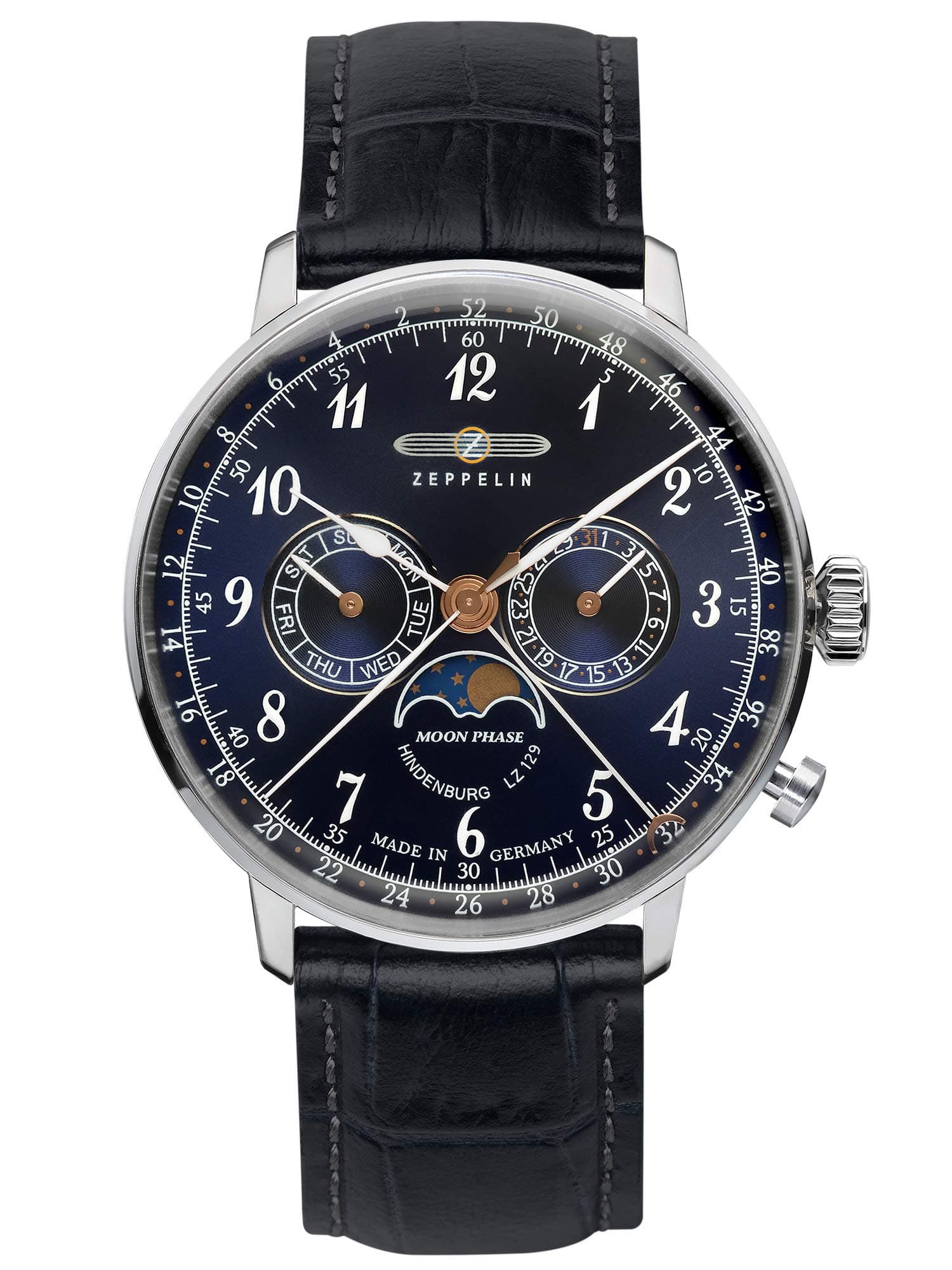Zeppelin Herrenuhr LZ129 Hindenburg Mondphase 7036-3 product image